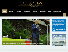Tablet Screenshot of excelenciasgourmet.com